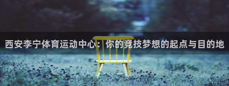 西安李宁体育运动中心：你的竞技梦想的起点与目的地
